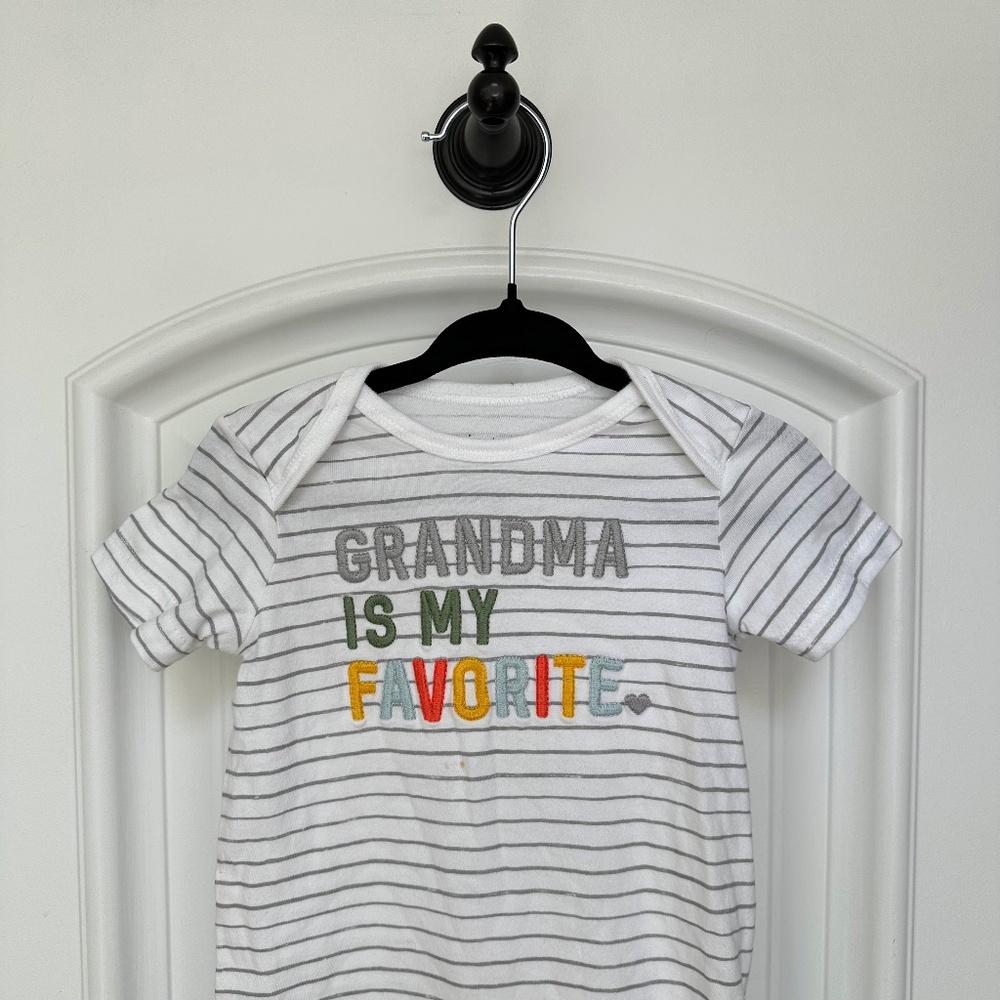 Carter's Grandma is My Favorite Striped Bodysuit - 9m
